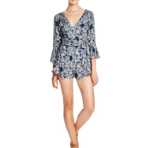 Free people all the right ruffles romper - Picture 1 of 10